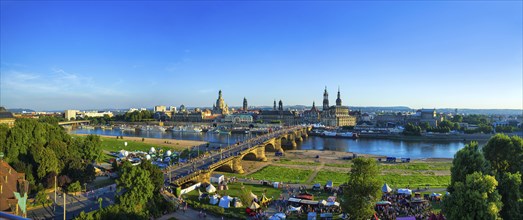 Dresden Silhouette for the City Festival