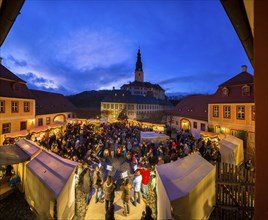 Christmas market at Weesenstein Castle