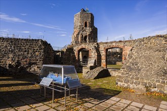 Stolpen Castle in autumn