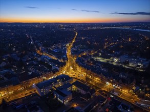 Blasewitz with Schillerplatz in the evening