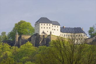 Königstein Fortress is one of the largest mountain fortresses in Europe and is located in the