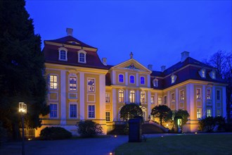 Baroque Rammenau Castle, Rammenau Castle in Rammenau near Bischofswerda in the district of Bautzen