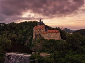 Kriebstein Castle is a castle founded in the 14th century in the municipality of Kriebstein of the