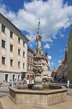 Görlitz Georgsbrunnen at the Obermarkt