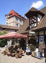 The Handwerkerhof in Nuremberg, Middle Franconia, Bavaria, Germany, Europe