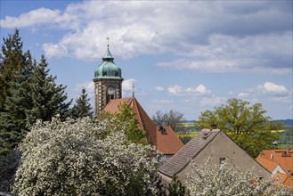 Stolpen Castle, which in its history was converted from a hilltop castle to a palace and later used