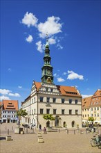 Town hall at the market place Pirna