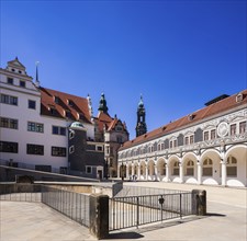 Stable courtyard of the Dresden Royal Palace