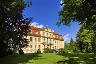 Baroque Rammenau Castle, Rammenau Castle in Rammenau near Bischofswerda in the district of Bautzen