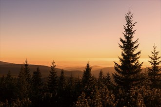 CZ Krkonosey Horni Misecky The Krkonose Mountains are the highest mountains in the Czech Republic