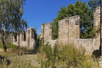 Merseburg Ruin Water Tower Sixti Church