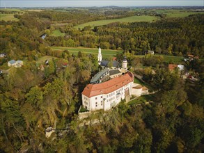 Wolkenburg Castle is a castle above the Zwickauer Mulde river in the Wolkenburg Mulde district of