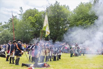 Battle reenactment