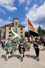 Königstein Fortress battle re-enactment