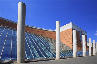 Germanic National Museum and Road of Human Rights, Nuremberg, Middle Franconia, Bavaria, Germany,