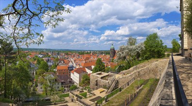 Pirna View of the old town from the Sonnenstein