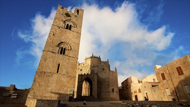 Torre di re Federico, Campanile del Real Duoma, Norman Dome, Super Wide Angle, Erice, Trapani