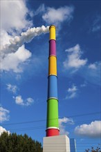 Chemnitz power station chimney