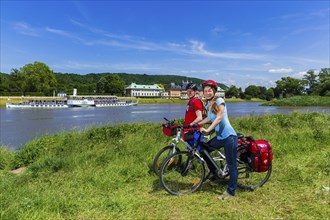 Elbe Cycle Route in Dresden