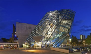 Ufa - or Kristallpalast Dresden. Architect: Coop Himmelb (l) au Construction period: 1996-98