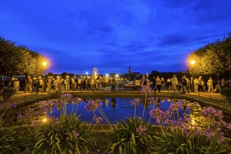 Brühl's Terrace for the city festival in Dresden
