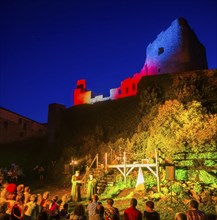 Frauenstein, music, light and stones