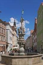 Görlitz Georgsbrunnen at the Obermarkt