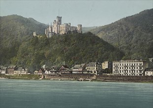 Stolzenfels Castle is a castle in the Middle Rhine Valley in Koblenz, Rhine, Rhineland-Palatinate,