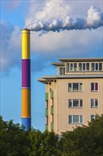 Chemnitz power station chimney