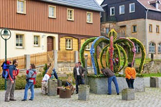 Hinterhermsdorf Easter fountain