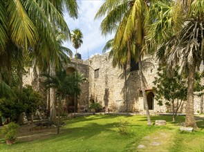 Convent of San Bernardino of Sienna, Valladolid, Yucatan, Mexico, Central America