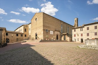 Church, Chiesa di Sant'Agostino, San Gimignano, Province of Siena, Tuscany, Italy, UNESCO World