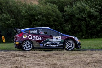 ADAC Eifel Rally Festival 2023, Ford Fiesta WRC, Vulkaneifel, Eifel, Rhineland-Palatinate, Germany,