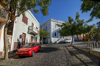 Mansions or Sobrados. San Felipe. Vulcano Fogo. Fogo. Cabo Verde. Africa