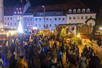 New Year's Eve party at the Canaletto Market in Pirna