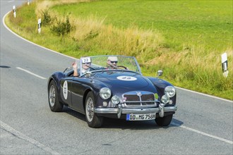 A drive for vintage vehicles. Skilful handling of the vehicle, finding the route by means of the