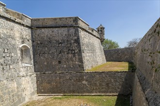 Spanish colonial military architecture, Fort San Jose el Alto, Campeche, State of Campeche, Mexico,