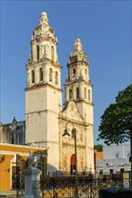 Cathedral church of Our Lady of the Immaculate Conception, Campeche city, Campeche State, Mexico,