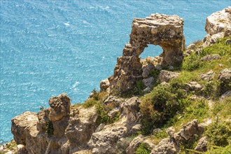 The cliffs of Cape Aspro near Pissouri, Cyprus, Europe