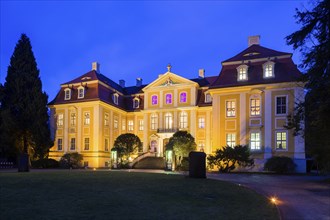 Baroque Rammenau Castle, Rammenau Castle in Rammenau near Bischofswerda in the district of Bautzen