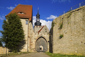 Querfurt Castle is located in the town of Querfurt in Saalekreis, Saxony-Anhalt. The hilltop castle