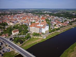 Torgau with Hartenfels Castle