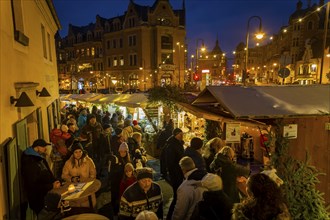 The Elbhangfest Christmas market on Körnerplatz is still an insider's tip in Dresden's Christmas