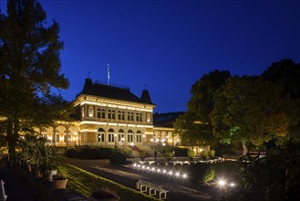 The Saxon State Spa Bad Elster has installed an impressive lighting system. A fascinating world of