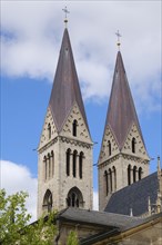 St. Stephanus and Sixtus Cathedral, Halberstadt, Harz Mountains, Saxony-Anhalt, Germany, Europe