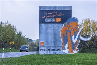 Vogelherd Archaeological Park in the Swabian Alb, caves in the Ach and Lone valleys of the UNESCO