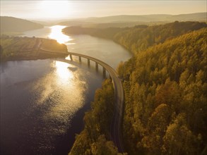 The Rauschenbach Dam is a dam in the Free State of Saxony. The dammed waters are the Flöha and the