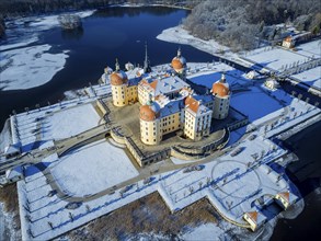 Moritzburg Baroque Palace in Winter