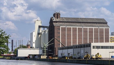 Industry at Berlin Westhafen, Berlin-Charlottenburg, Berlin, Germany, Europe