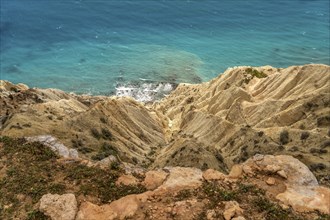 The cliffs of Cape Aspro near Pissouri, Cyprus, Europe